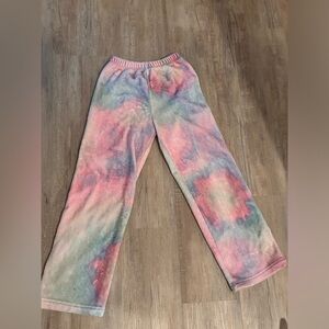 Heartbreakers fuzzy pajama pants size 8-10 like new